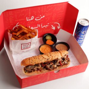 وجبه فلادفيا لحم